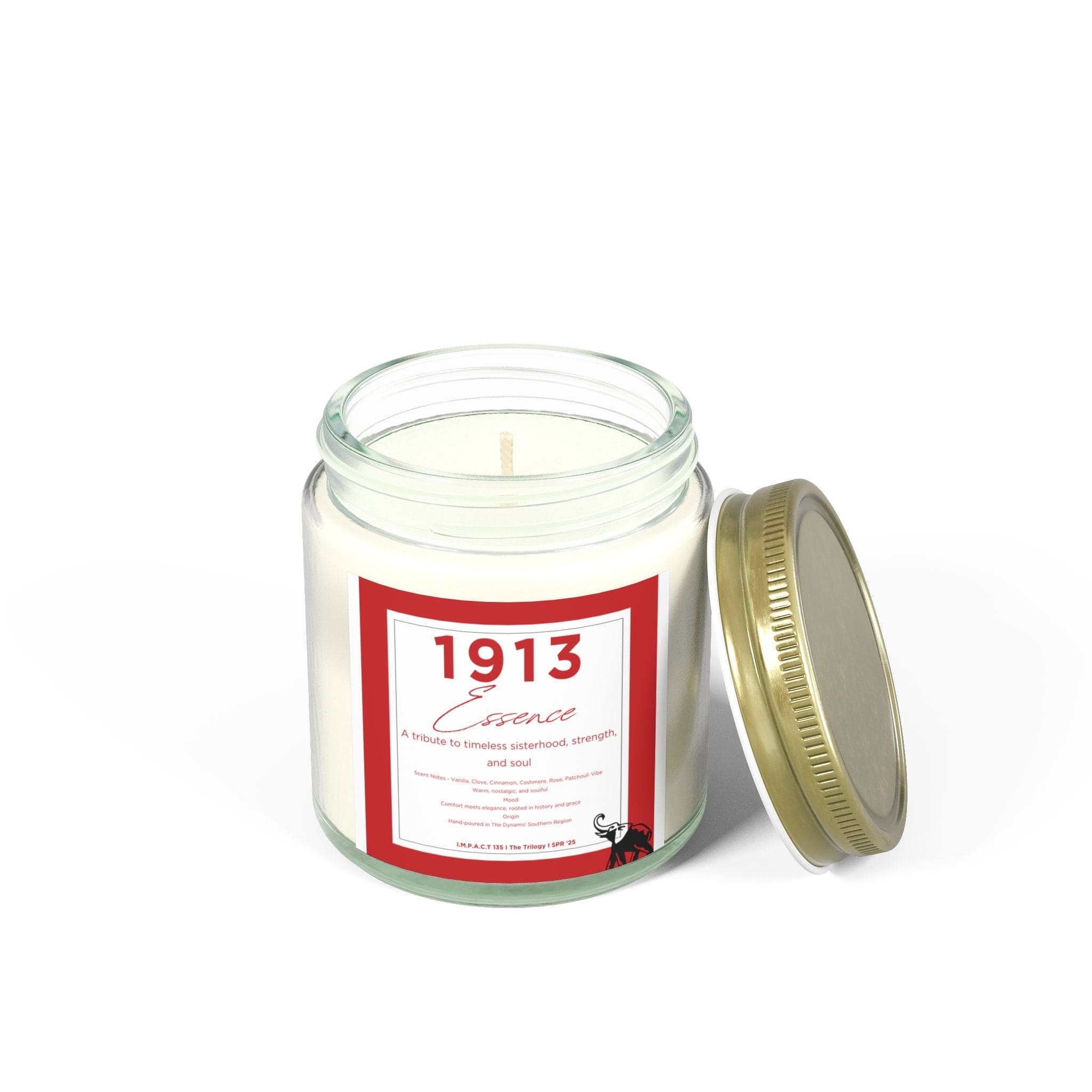 1913 Essence Scented Candle - Tribute to Sisterhood, Strength & Soul (Coconut Apricot Wax)