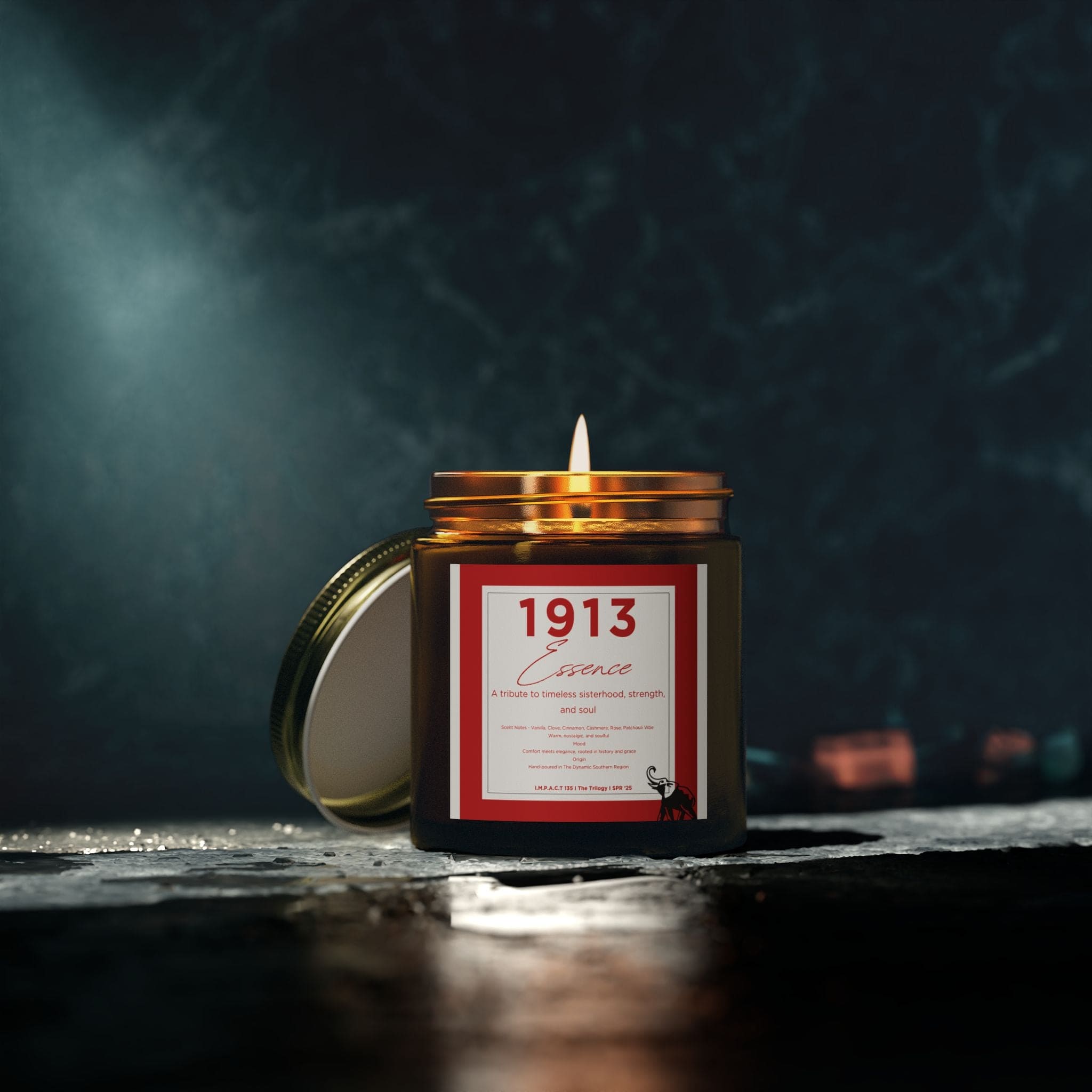 1913 Essence Scented Candle - Tribute to Sisterhood, Strength & Soul (Coconut Apricot Wax)