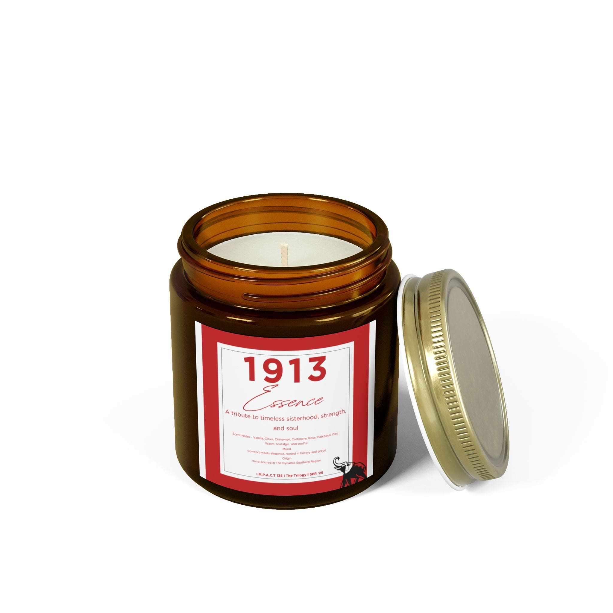 1913 Essence Scented Candle - Tribute to Sisterhood, Strength & Soul (Coconut Apricot Wax)