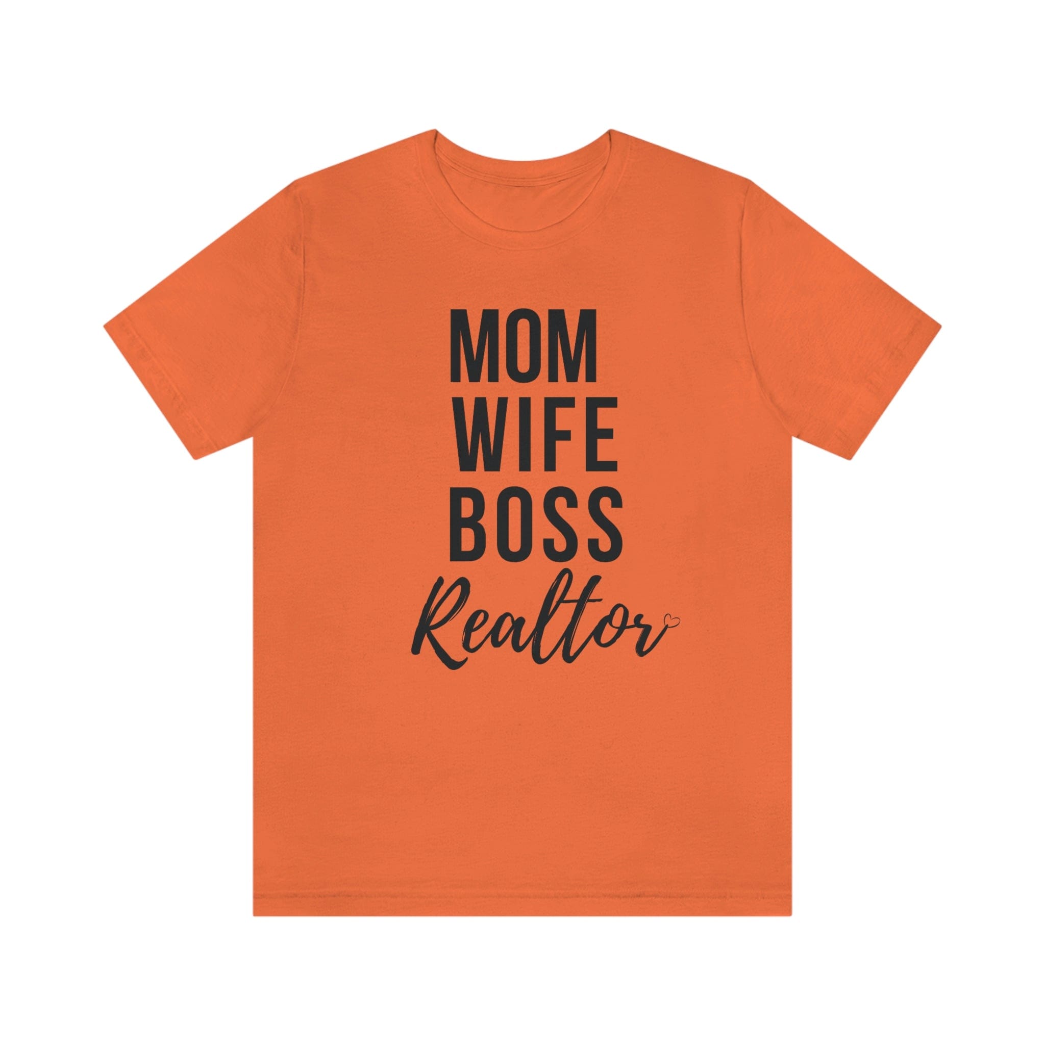 Mom, Wife, Boss Unisex Jersey Short Sleeve Tee