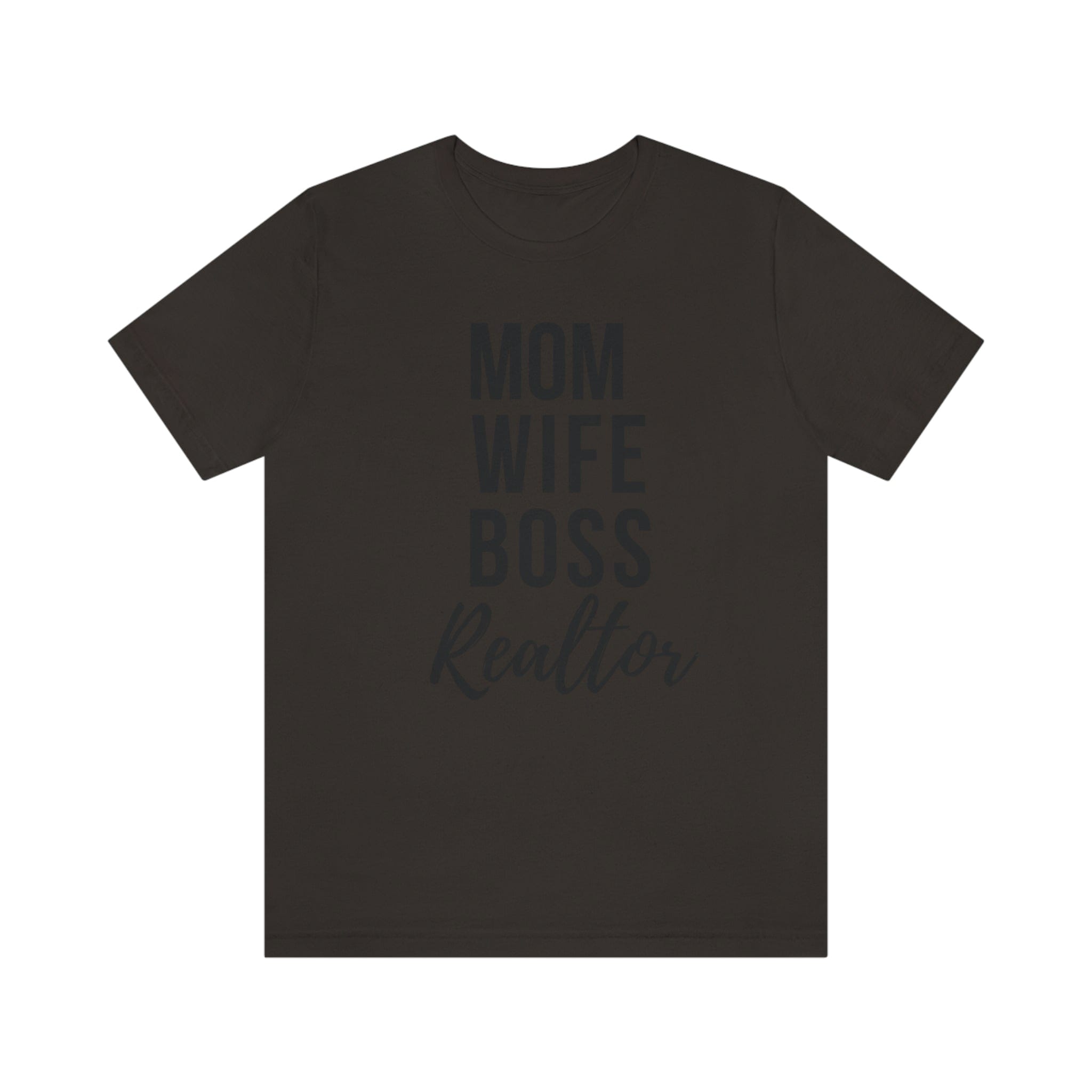 Mom, Wife, Boss Unisex Jersey Short Sleeve Tee