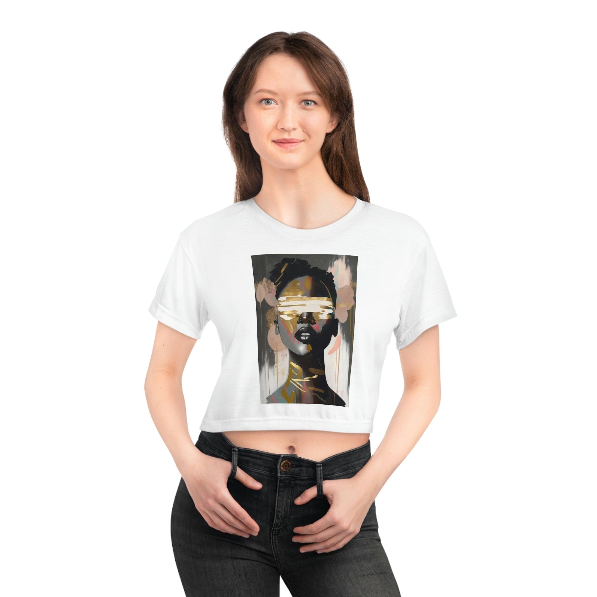 Black Girl Magic cropped T-shirt